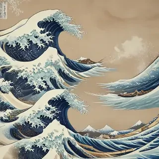 the great wave off kanagawa