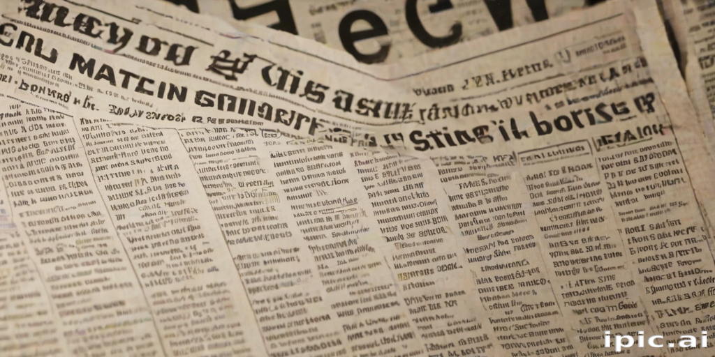 ripped newspaper png