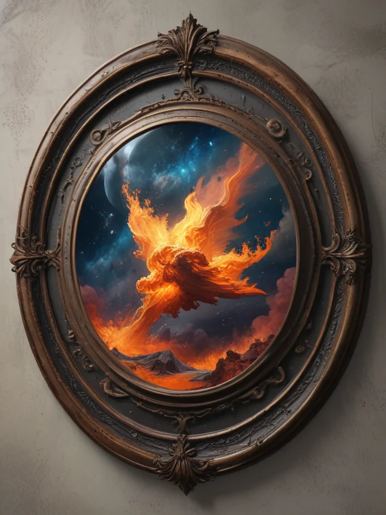 wall art mock up