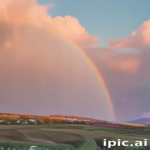 pastel rainbow