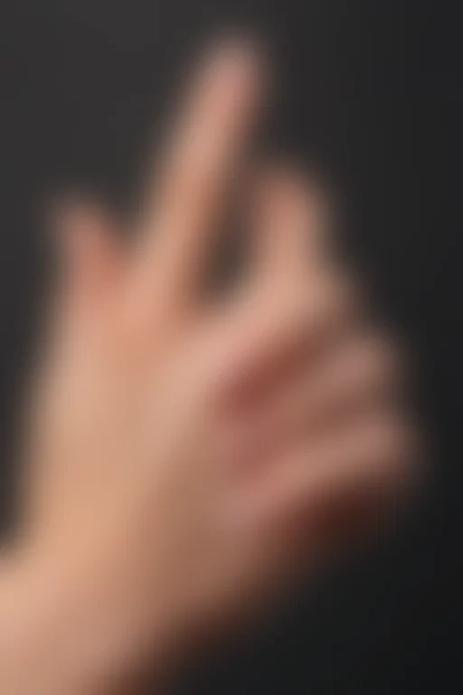 point finger png
