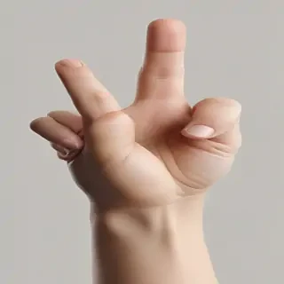point finger png