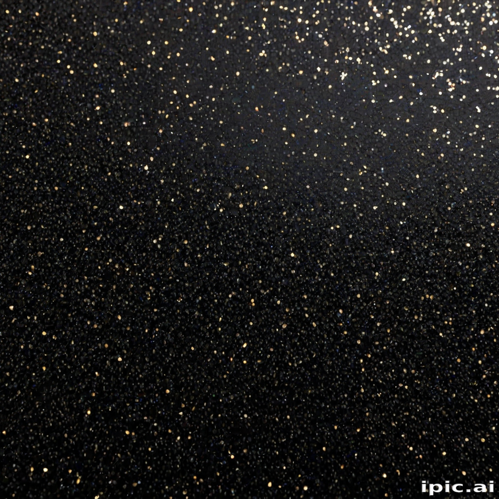 black background glitter