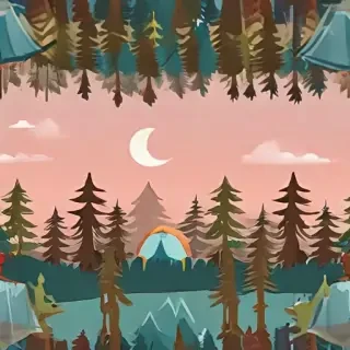 camping background