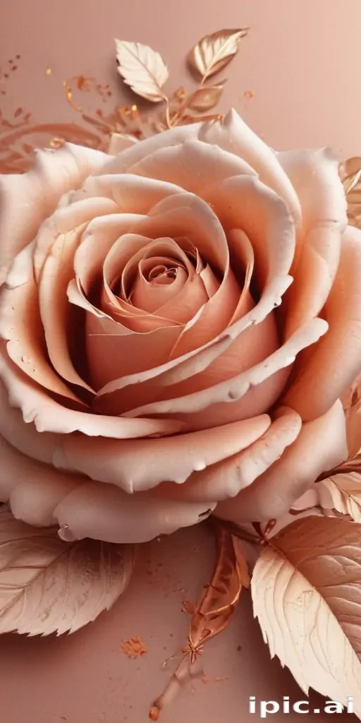 rose gold wallpaper for iphone