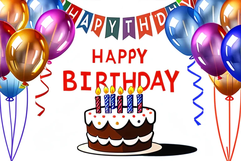 happy birthday transparent