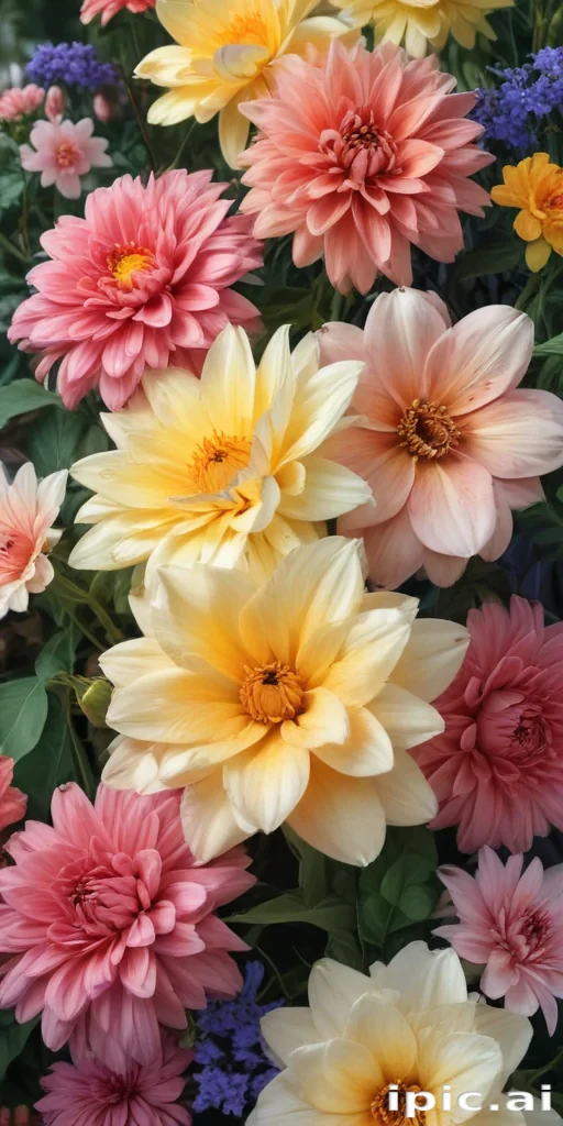 flowers to draw in color