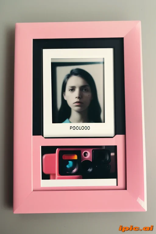aesthetic polaroid frame