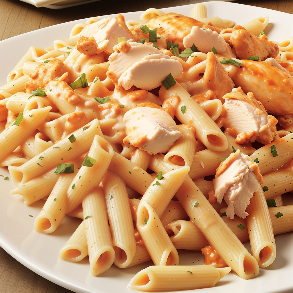 buffalo wild wings chicken pasta