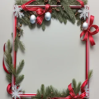 transparent christmas frames
