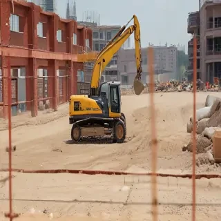construction site background
