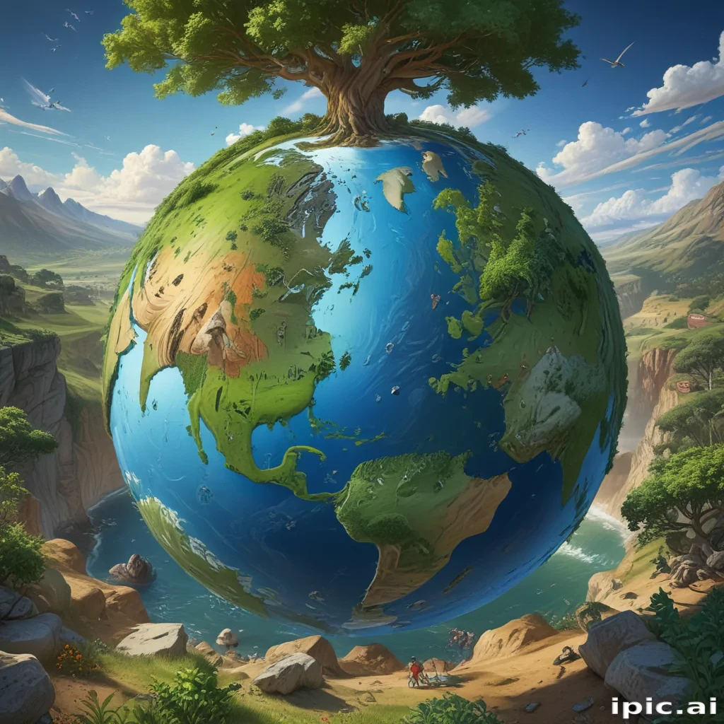 earth cartoon photo
