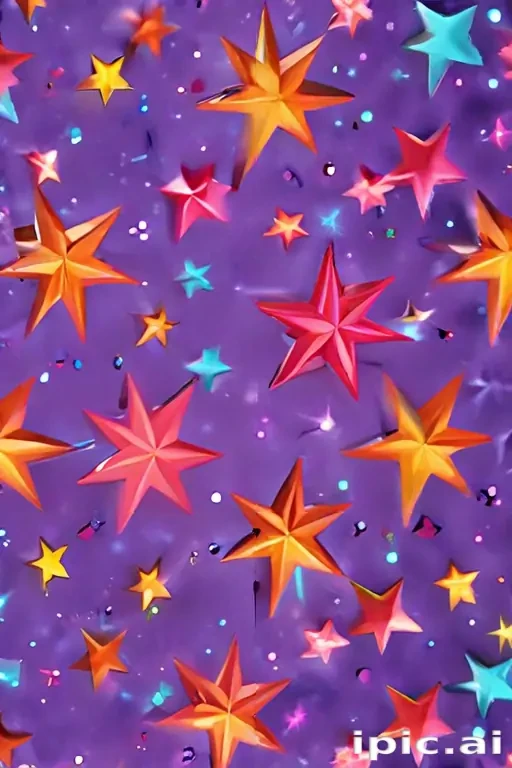 3d star wallpaper