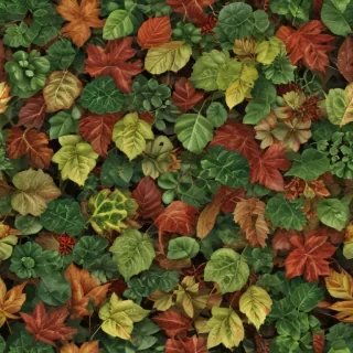 background leaves