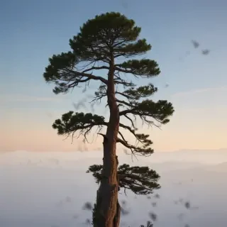 pine tree silhouette png