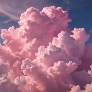 pink cloud wallpaper