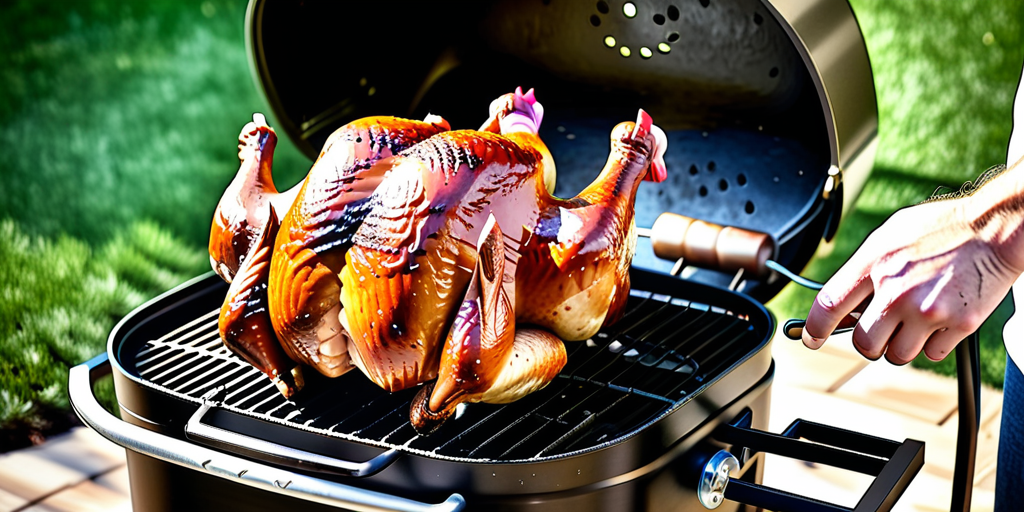 beer can chicken on pellet grill
