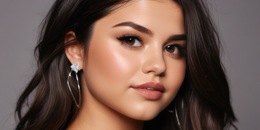selena gomez with long hair