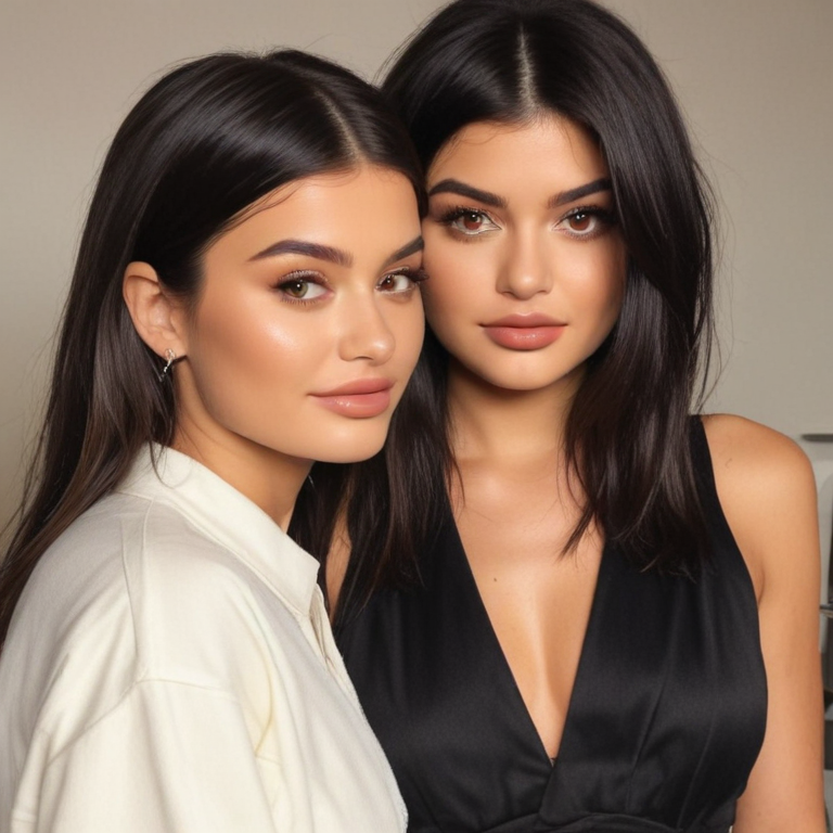 hailey bieber and kylie jenner selena gomez
