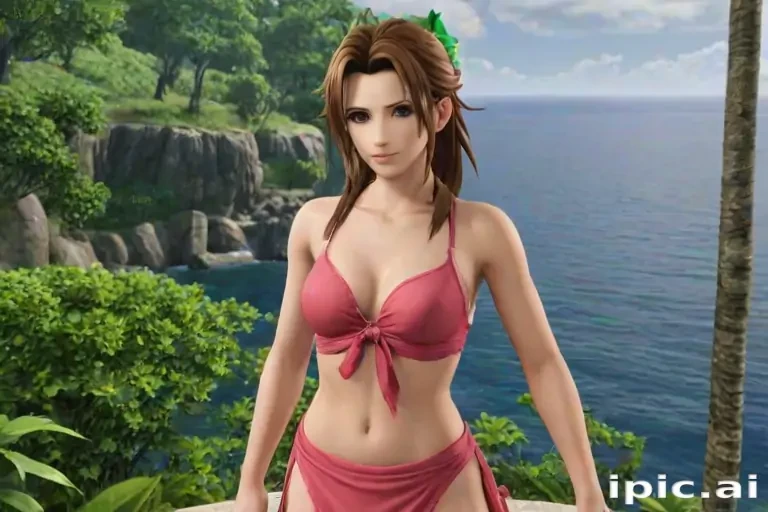 aerith bikini