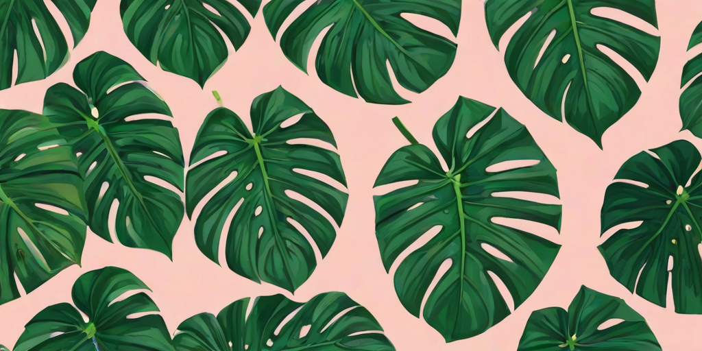 monstera background