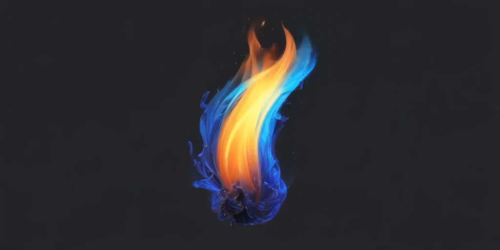 blue flame png