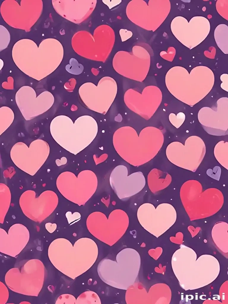 cute heart backgrounds