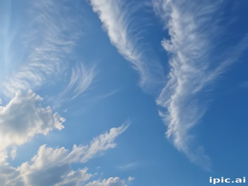 sky blue background