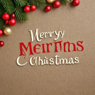 text merry christmas png