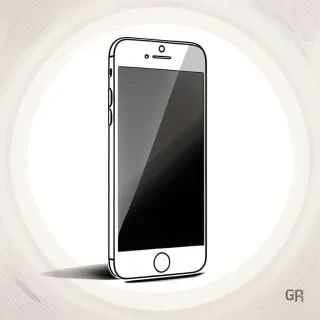 iphone outline png