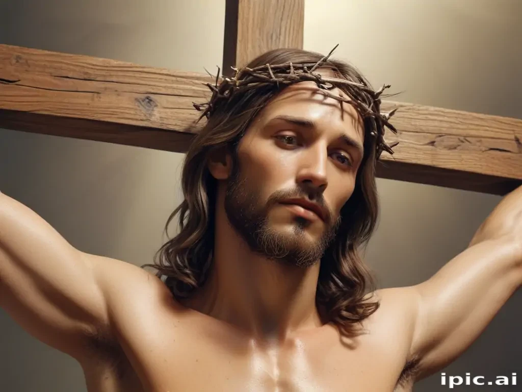 image of jesus on a cross