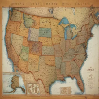 map of the us states