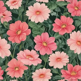 flower line