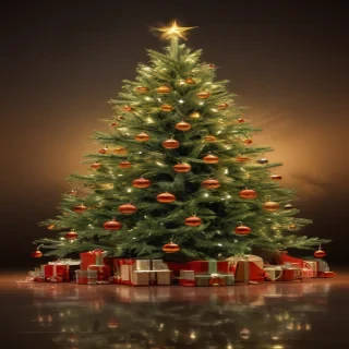 christmas tree transparent