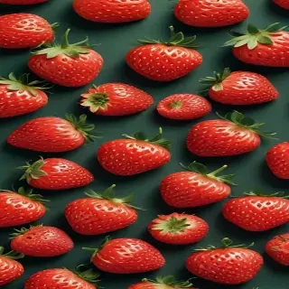 strawberry wallpaper aesthetic