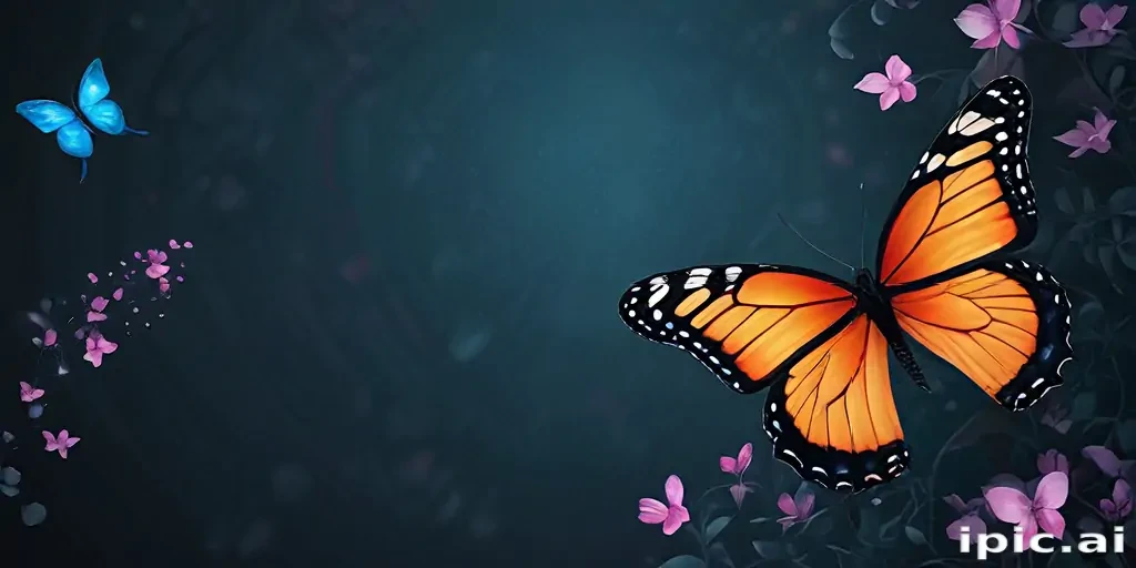 background wallpaper butterfly
