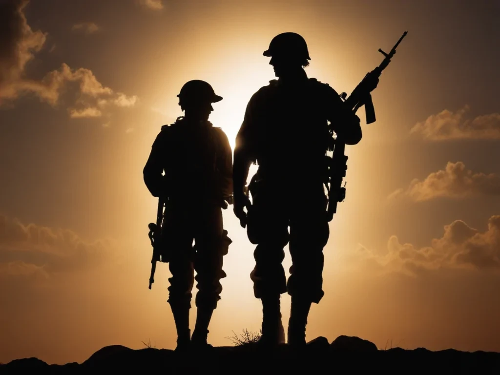 soldier silhouette png