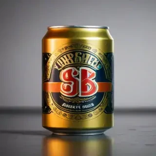 beer can mockup