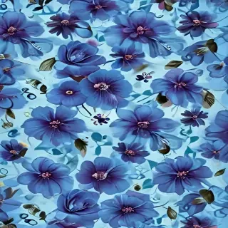 blue flower background