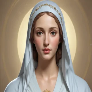 virgin mary clip art