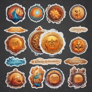 sticker clipart