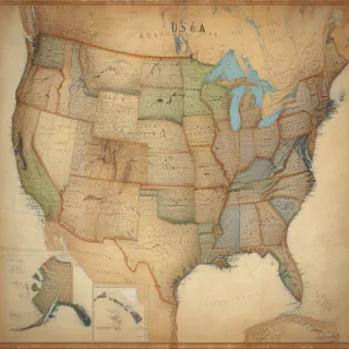 map of the usa