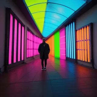 neon colors