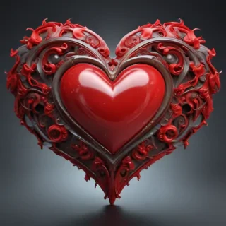 beautiful heart wallpaper