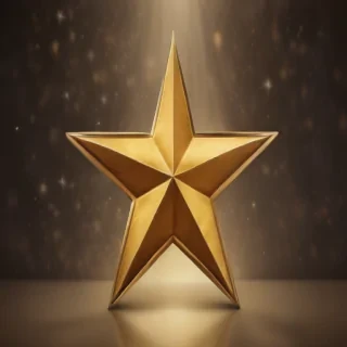 gold star background