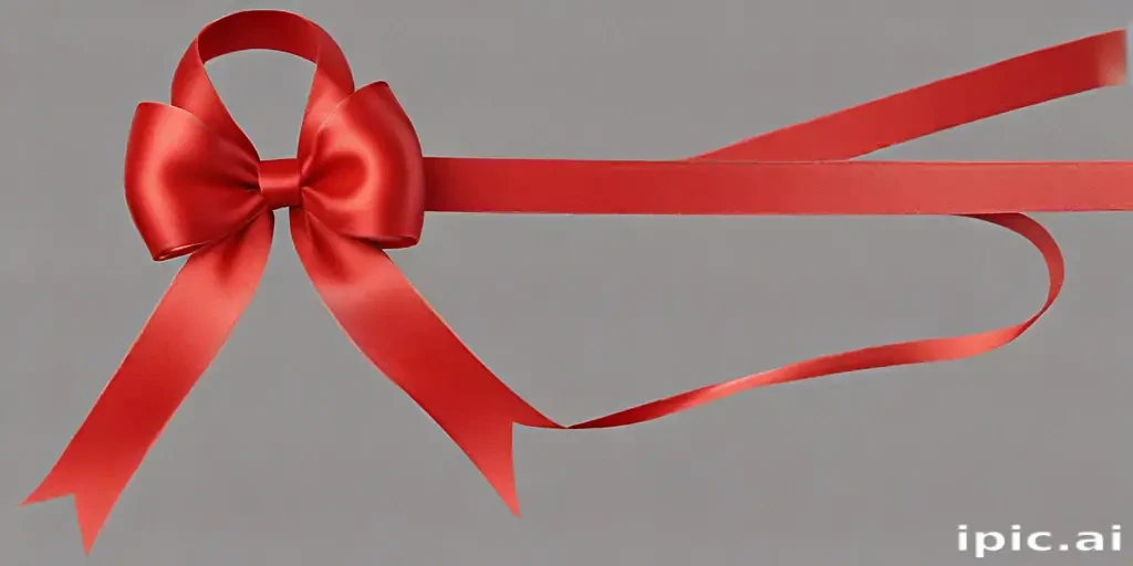 red ribbon png
