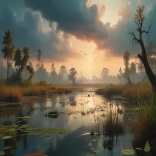 swamp background
