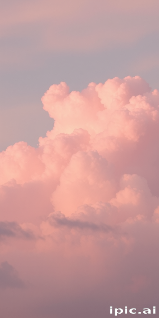 pink cloud aesthetic