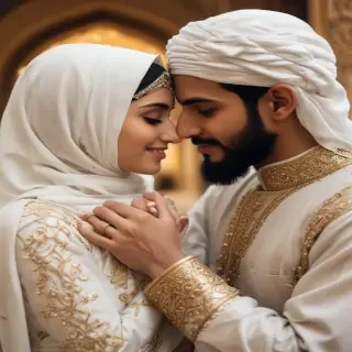 muslim couple