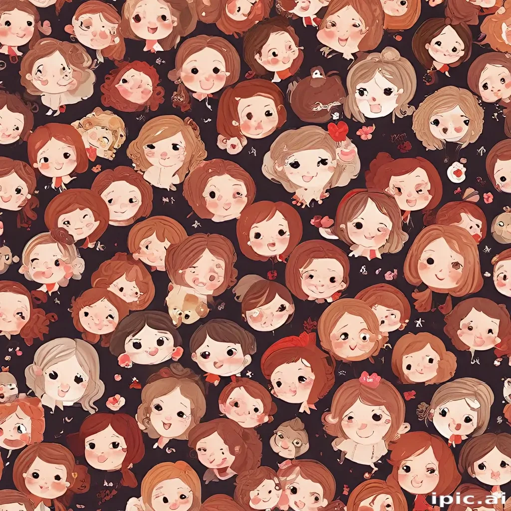 cute women background